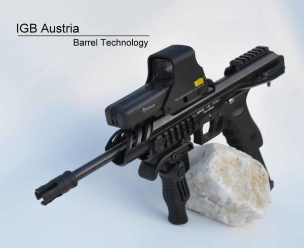 Glock Gen 5 Barrels 10" Made By IGB Austria - Match Grade Polygonal Profile 10" Threaded Barrel For 9mm, 9x21, 9x25 And .357SIG 7