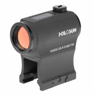 Holosun HE403C-GR Green Dot / Circle Dot Micro Sight With Solar Panel