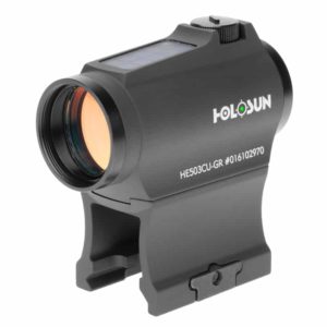 Holosun HE503CU-GR Green Dot / Circle Dot Micro Sight With Solar Panel