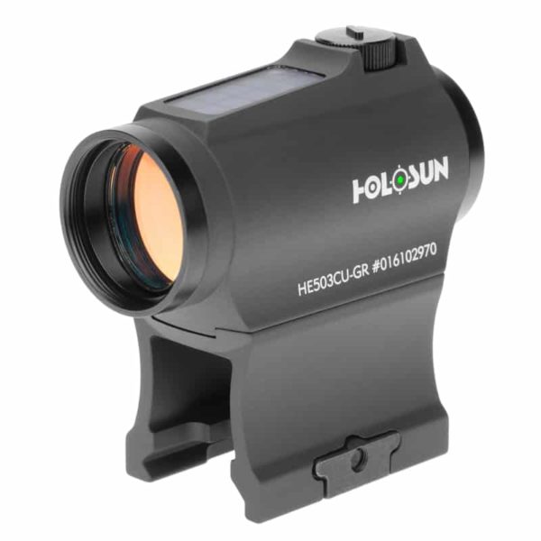 Holosun HE503CU-GR Green Dot / Circle Dot Micro Sight With Solar Panel 1