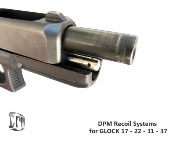 DPM Systems MS-GL/1 - Glock 17,22,31,37 Gen 1,2,3 - 9mm / 40 s&w / 357Sig Aluminum Black T6 Aircraft Hard Coat Anodized 2