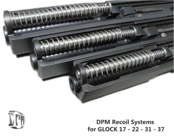 DPM Systems MS-GL/1 - Glock 17,22,31,37 Gen 1,2,3 - 9mm / 40 s&w / 357Sig Aluminum Black T6 Aircraft Hard Coat Anodized 4
