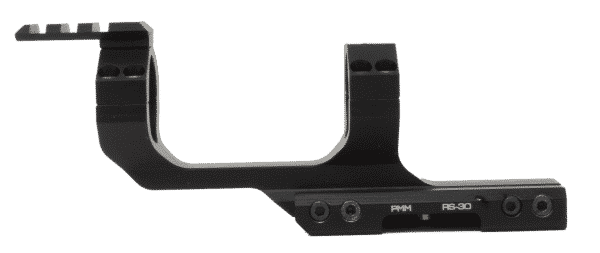 PMM RS-30 Premium Cantilever Ring Mount for 30mm Tube w/ 2" Offset with Reflex Sight Picatinny Mount 18