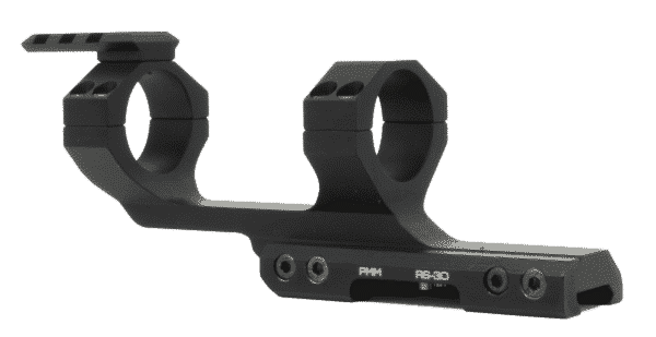 PMM RS-30 Premium Cantilever Ring Mount for 30mm Tube w/ 2" Offset with Reflex Sight Picatinny Mount 19