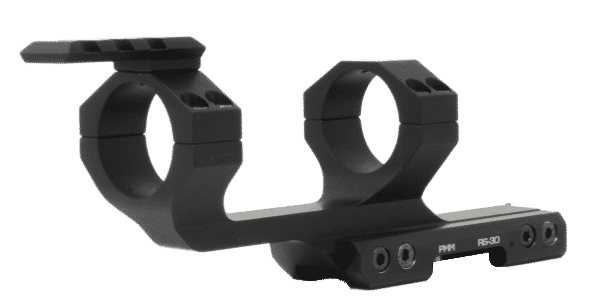 PMM RS-30 Premium Cantilever Ring Mount for 30mm Tube w/ 2" Offset with Reflex Sight Picatinny Mount 20
