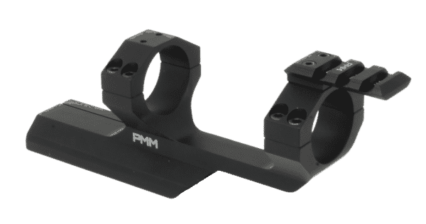 PMM RS-30 Premium Cantilever Ring Mount for 30mm Tube w/ 2" Offset with Reflex Sight Picatinny Mount 22