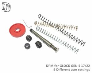 DPM Systems MS-GLG5/1 - Glock 17,22 Gen 5 Black Oxide Stainless Steel (BOSS)