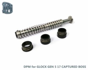 DPM Systems MS-GLG5/1 Captured - Glock 17,22 Gen 5 Captured Black Oxide Stainless Steel (BOSS)