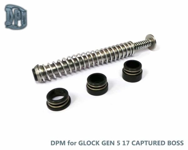 DPM Systems MS-GLG5/1 Captured - Glock 17,22 Gen 5 Captured Black Oxide Stainless Steel (BOSS) 1