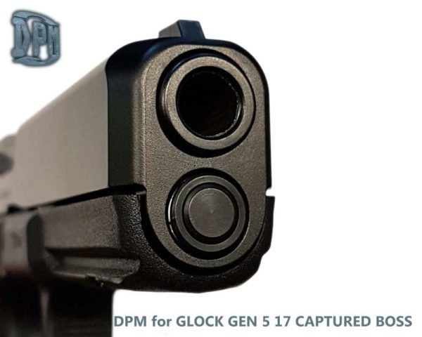 DPM Systems MS-GLG5/1 Captured - Glock 17,22 Gen 5 Captured Black Oxide Stainless Steel (BOSS) 2