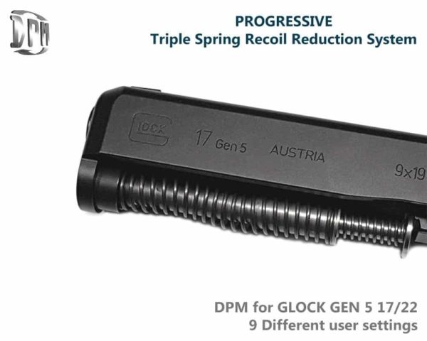 DPM Systems MS-GLG5/1 - Glock 17,22 Gen 5 Black Oxide Stainless Steel (BOSS) 2