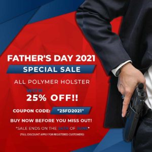 FATHERS DAY POLYMER HOLSTERS SPECIAL SALE