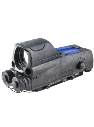 MEPRO MOR PRO Multi-Purpose Reflex Sight - 2.2 MOA | DOT Or Bullseye | RED Or GREEN | Visible Laser and IR Laser 2