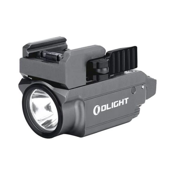 Olight Baldr Mini Flashlight with Adjustable Sliding Rail, Lithium Polymer Battery, White Light & Green Beam 7