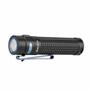 Olight S2R Baton II Flashlight with Indicator Glowing in Green, Yellow & Red, Max Output of 1,150 Lumens and Magnetic Charging