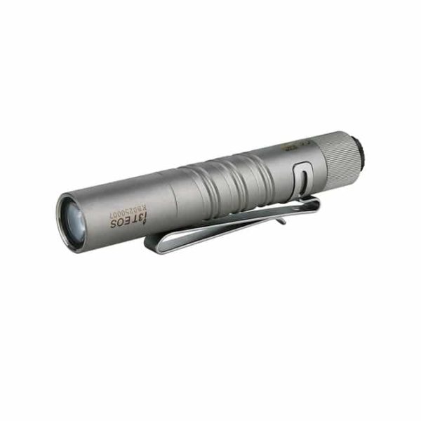 Olight i3T EOS Slim Tail Switch Flashlight with LED & TIR Optic Lens and Dual DirectionPocket Clip 3