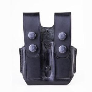 KIRO Double Stack Magazine Carrier with Thumb Break for 9mm & .40 Calibers