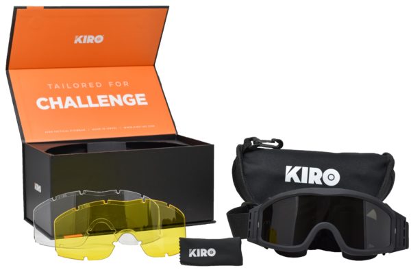 KIRO Arcus - Ballistic Rated Tactical Goggles for Extreme sports and SF operators (KA-ARC) 1