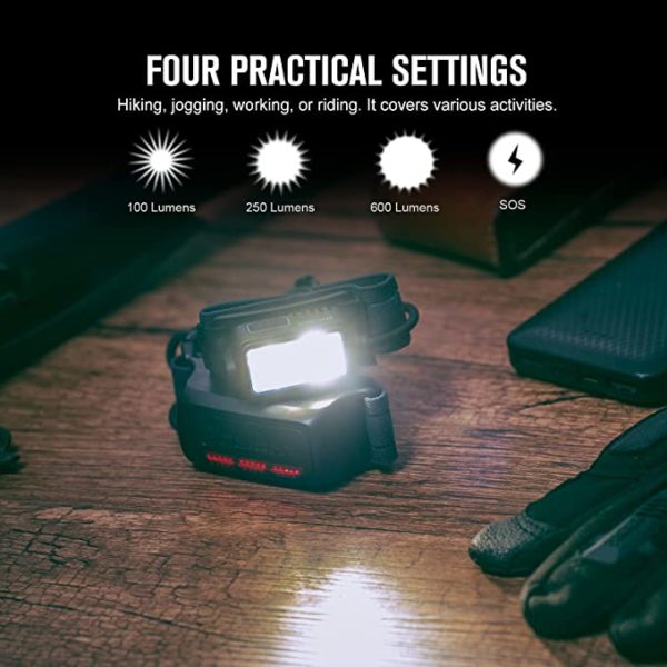 Olight Array 2 600 Lumens LED Headlamp Powered by Rechargeable Battery Pack 3