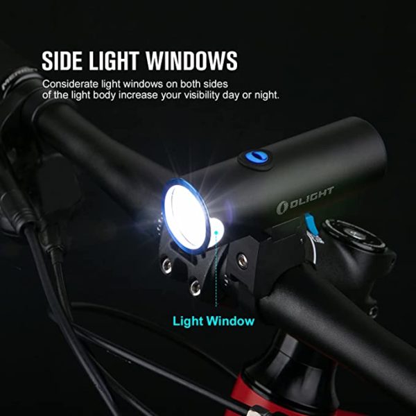 Olight BFL900 Bike Headlight, 900 Lumens USB Rechargeable with Built-in Rechargeable Battery 6