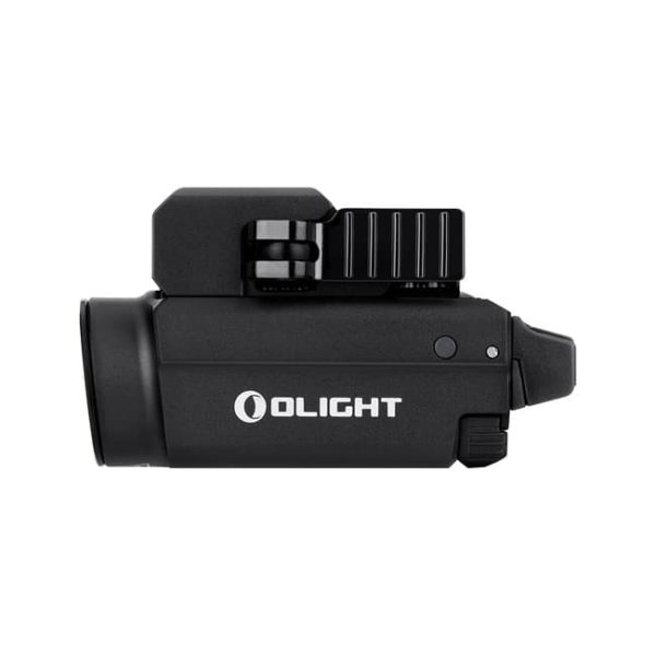 Olight Baldr S Flashlight With Adjustable Sliding Rail, Lithium Polymer Battery, White Light & Green Laser Beam 2