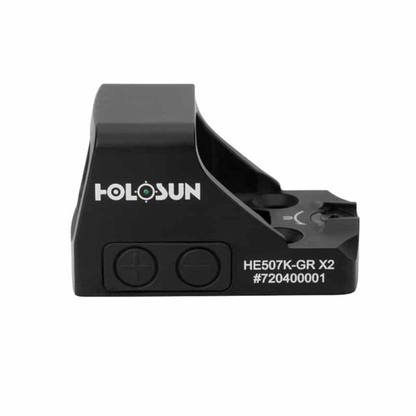 Holosun HE507K-GR X2 Green Dot Miniature Reflex Sight With Solar Panel 3