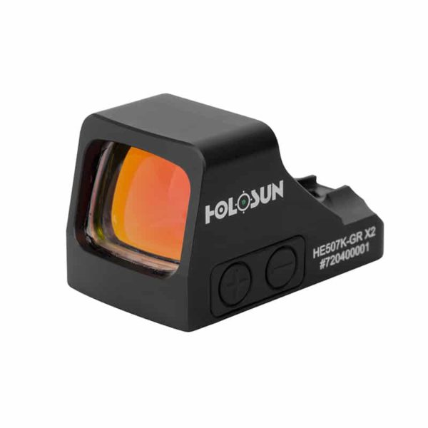 Holosun HE507K-GR X2 Green Dot Miniature Reflex Sight With Solar Panel 1