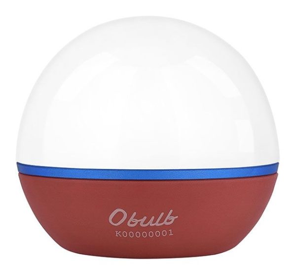 Olight Obulb warm white/red portable LED rechargeable camping light 5
