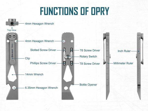 Olight Opry Ti Tool 7