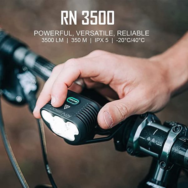 Olight RN 3500 Rechargeable Bike Headlights 3500 Lumens 2