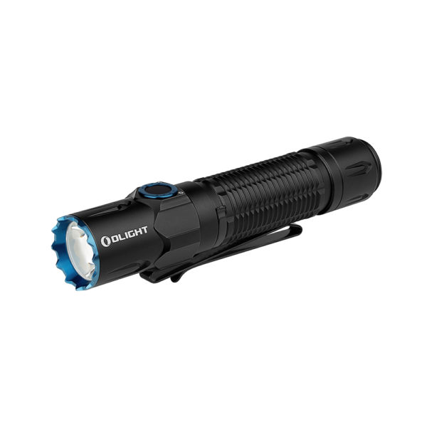Olight Warrior 3 2300 Lumens Dual Switches Tactical Flashlight, Powered by Customized Battery (Warrior 3-BLK) 1
